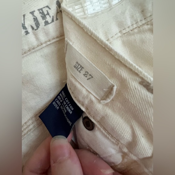 Madewell Boyjean In Off White - Picture 2 of 9